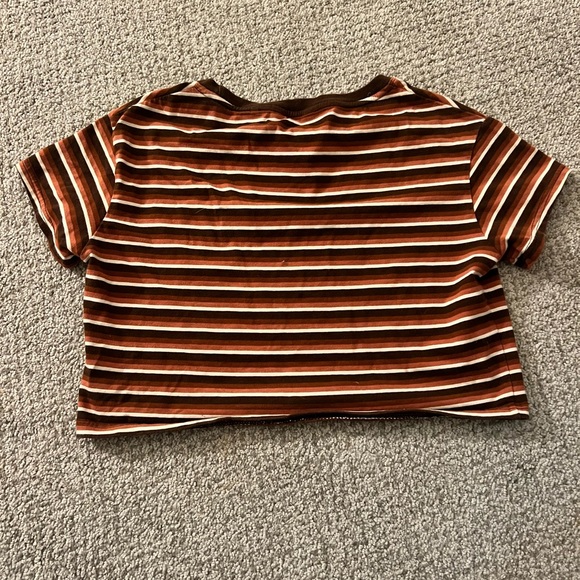 Afends. Stripped Top - Picture 2 of 2